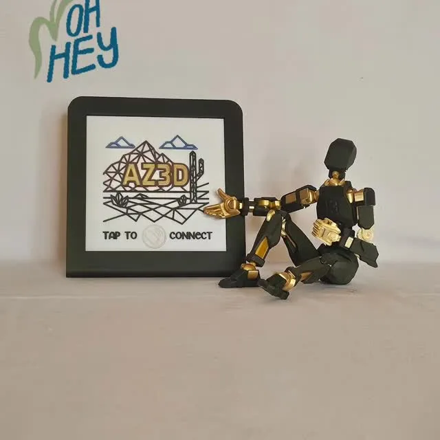 Framed AZ3D sign