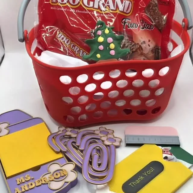 Back to school teacher gift basket